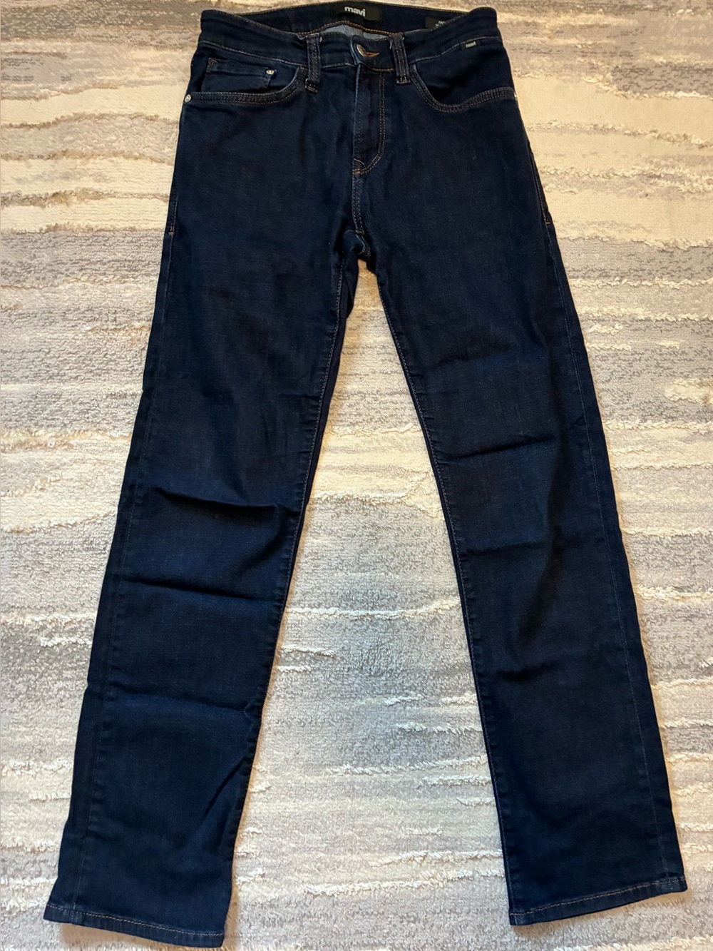 Dark blue mavi jeans mens zach straight leg. 29 x 32 EUC. Classic, Casual
